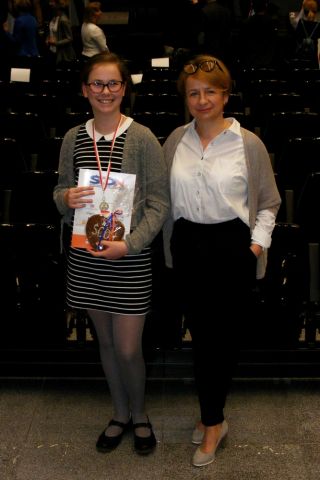 LAUREATKA KONKURSU PRZYRODNICZEGO - GRATULUJEMY!